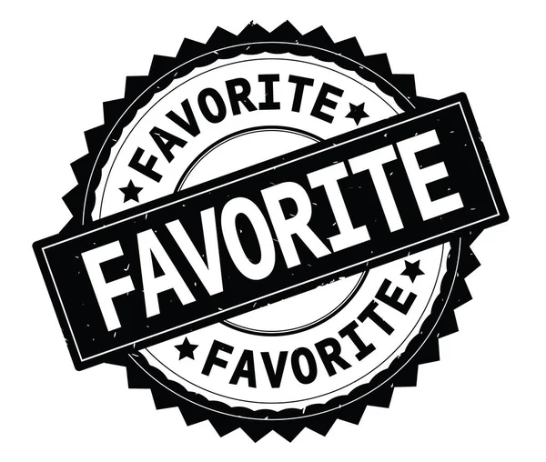 En sevdiğim siyah metin damgası, zig zag kenarlıklı yuvarlak.