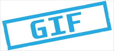 GIF metin, camgöbeği dikdörtgen kenarlık damgası.