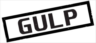 Metin, siyah dikdörtgen kenarlık damga üzerinde yutmak.