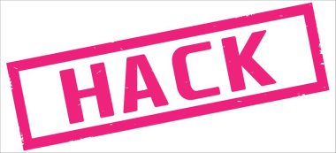 Metin, pembe dikdörtgen kenarlık damgası kesmek.