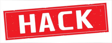 Tam kırmızı dikdörtgen damga üzerinde kesmek metin.