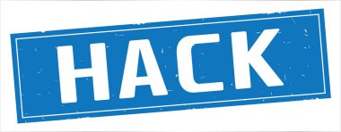 Tam mavi dikdörtgen damga üzerinde kesmek metin.