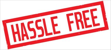 Kırmızı dikdörtgen kenarlık damga üzerinde güçlük serbest metin.