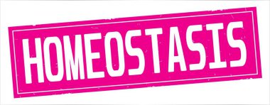 Tam pembe dikdörtgen damga üzerinde homeostazı metin.
