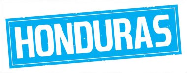 Honduras metni, tam camgöbeği dikdörtgen damgası.
