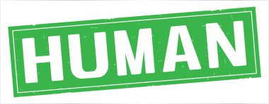 Tam yeşil dikdörtgen damga üzerinde insan metin.