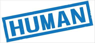 Mavi dikdörtgen kenarlık damga üzerinde insan metin.