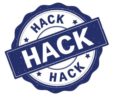 Mavi yuvarlak rozet yazılmış metni, kesmek.