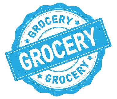 Bakkal metin, camgöbeği yuvarlak rozet yazılmış.