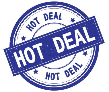 Sıcak Fırsat, mavi yuvarlak pencere boyutu üzerinde yazılı metin.