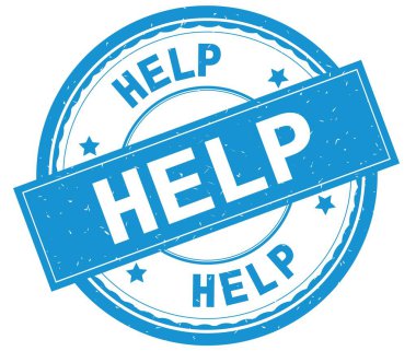 Yardım, camgöbeği yuvarlak pencere boyutu üzerinde yazılı metin.