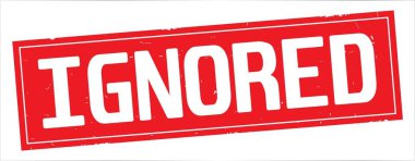 Yoksayılan metni, tam kırmızı dikdörtgen vintage dokulu damga işareti.