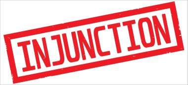 Kırmızı renkli dikdörtgen vintage dokulu damga işareti üzerinde tedbir metin.