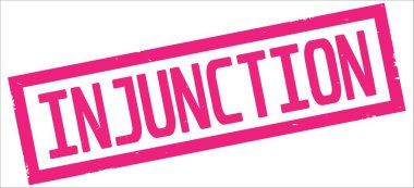 Pembe sınır dikdörtgen vintage dokulu damga işareti üzerinde tedbir metin.