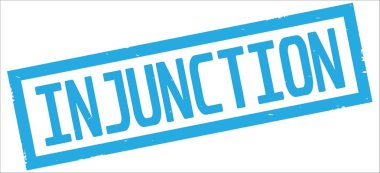 Mavi kenarlık dikdörtgeni vintage dokulu damga işareti üzerinde tedbir metin.