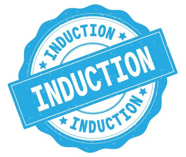 İndüksiyon metin, camgöbeği, lacey sınır, yazılı yuvarlak vintage dokulu rozet damgası.