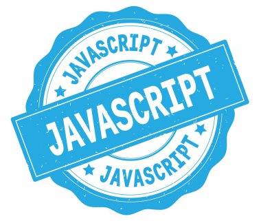 Javascript metin, camgöbeği, lacey sınır, yazılı yuvarlak vintage dokulu rozet damgası.