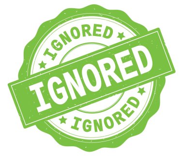 Vintage dokulu rozet damga yuvarlak yeşil, lacey sınırında yazılmış metni göz ardı.