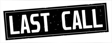 Son çağrı metni, tam siyah dikdörtgen damgası.