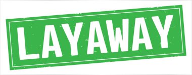 Tam yeşil dikdörtgen damga üzerinde ayırtma olayından metin.