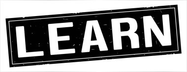 Metni, tam siyah dikdörtgen damga öğrenin.