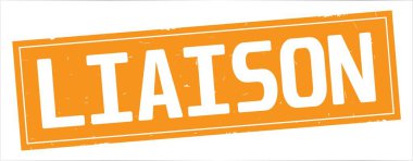 Tam turuncu dikdörtgen damga üzerinde irtibat metin.