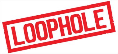 Kaçamak metin, kırmızı dikdörtgen kenarlık damgası.