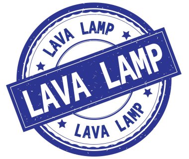 Lav lambası, mavi yuvarlak pencere boyutu üzerinde yazılı metin.