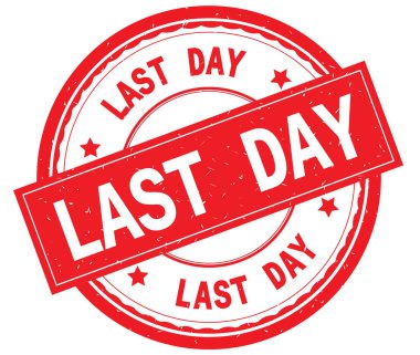 Geçen gün kırmızı yuvarlak pencere boyutu üzerinde yazılı metin.