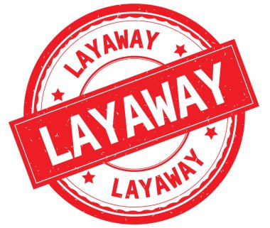 Yazılı metin kırmızı yuvarlak lastik damgası ayırmak.