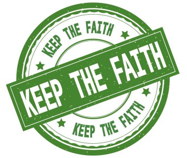 Metin yeşil yuvarlak pencere boyutu üzerinde yazılı, inancımızı.