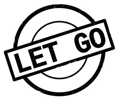 Siyah daire basit damgası yazılmış metni, bırak.