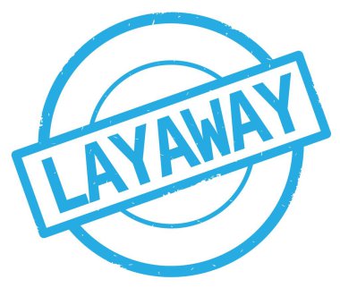 Layaway metin, camgöbeği basit daire damga yazılmış.