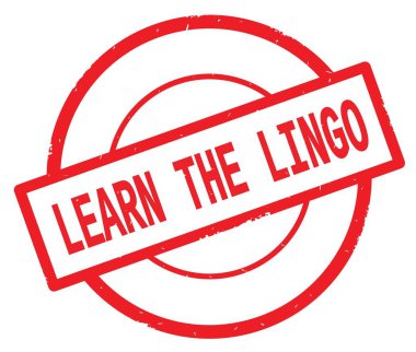 Lingo metin, kırmızı daire basit damgası yazılı bilgi edinin.