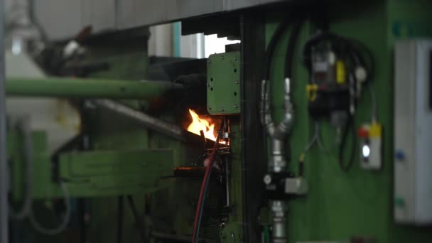 Fabryka Proces Wytapiania Aluminium — Wideo stockowe