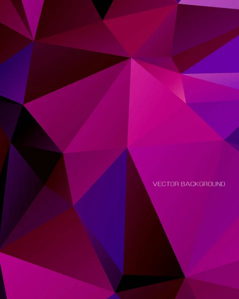 Абстрактные фиолетовые треугольники — стоковый вектор