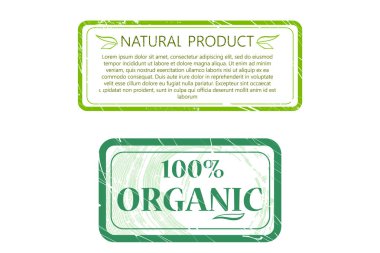 Organik doğal ürün. Pencere boyutu