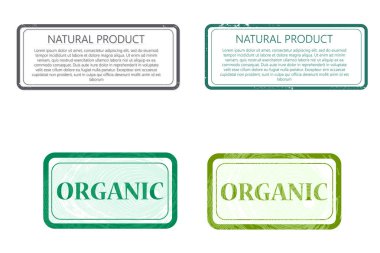 Organik doğal ürün. Pencere boyutu