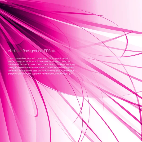 Pink abstract background — Stock Vector