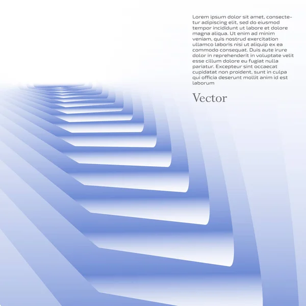 Fondo azul geométrico abstracto — Vector de stock