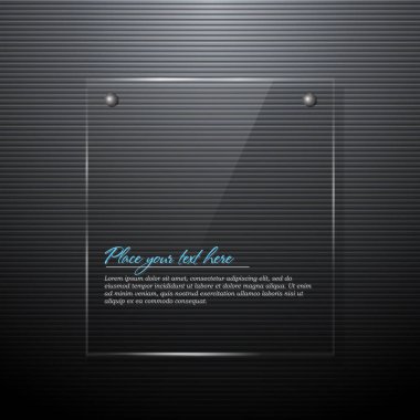 vektör arka plan cam panel ile