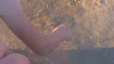 Kalpler kum üzerinde çizim