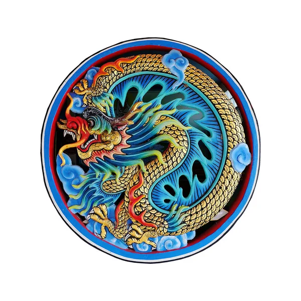 Ayrı tutma arka plan üzerinde Çince dragon