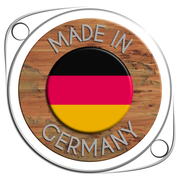 Made of metal and grunge wooden GERMANY — Stockfoto