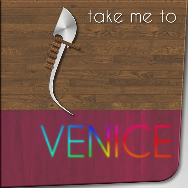 Beni Venedik'e götür — Stok fotoğraf