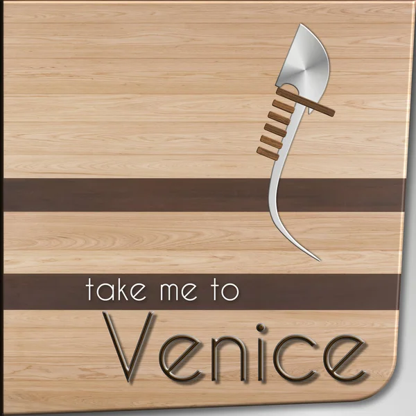 Візьміть мене до Венеції — стокове фото