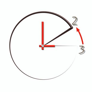 Kış zaman saati ile arka plan