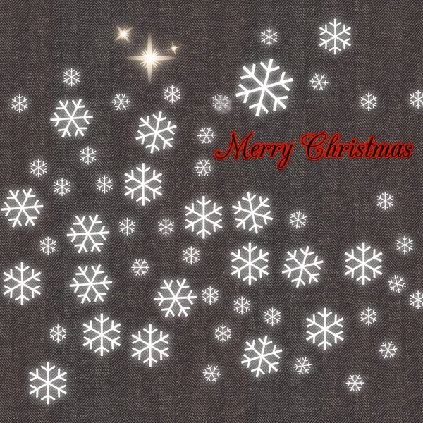 Merry Christmas with colorful background — Stock Photo, Image