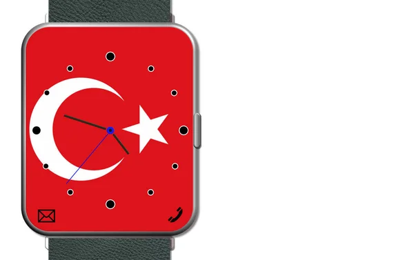 Uhr Touchscreen Turchia — Stockfoto