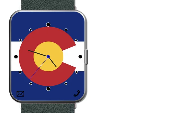 Orologio Touch Screen Colorado — Foto Stock